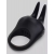 Черное эрекционное виброкольцо Sensation Rechargeable Vibrating Rabbit Love Ring - Fifty Shades of Grey - в Орехово-Зуево купить с доставкой