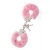 Металлические наручники с розовой меховой опушкой METAL HANDCUFF WITH PLUSH PINK - Dream Toys - купить с доставкой в Орехово-Зуево