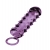 Закрытая фиолетовая насадка с пупырышками SAMURAI PENIS SLEEVE PURPLE - 14,5 см. - NMC - в Орехово-Зуево купить с доставкой
