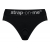 Черные трусики для насадок Heroine Lingerie Harness - size L - Strap-on-me - купить с доставкой в Орехово-Зуево