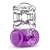 Фиолетовое эрекционное виброкольцо One Night Stand Vibrating C-Ring - Blush Novelties - в Орехово-Зуево купить с доставкой