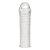 Текстурированная насадка на пенис Clear Textured Penis Enhancing Sleeve Extension - 16,5 см. - BlueLine - в Орехово-Зуево купить с доставкой