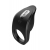 Черное эрекционное виброкольцо Vibro Lust Ring - MALESATION - в Орехово-Зуево купить с доставкой
