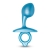 Голубая анальная пробка для массажа простаты Bulb Silicone Prostate Plug - 10,7 см. - b-Vibe - в Орехово-Зуево купить с доставкой