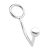 Кольцо на пенис с анальным стимулятором Stainless Steel Anal Hook   Cock Ring - BlueLine - в Орехово-Зуево купить с доставкой