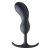 Черный массажер простаты с утяжелителями Premium Silicone Weighted Prostate Plug Large - 18,8 см. - XR Brands - в Орехово-Зуево купить с доставкой