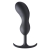 Черный массажер простаты с утяжелителями Premium Silicone Weighted Prostate Plug XL - 20,8 см. - XR Brands - в Орехово-Зуево купить с доставкой