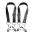 Ремни с зажимами для половых губ Spread Labia Spreader Straps with Clamps - XR Brands - купить с доставкой в Орехово-Зуево