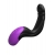 Черно-фиолетовый вибромассажёр простаты Hyper-Pulse P-Spot Massager - Pipedream - в Орехово-Зуево купить с доставкой