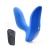 Синий вибромассажер простаты 3,5’’ Remote Control Curve P-spot Massager - 12 см. - Erokay - в Орехово-Зуево купить с доставкой
