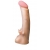 Телесная насадка REAL Standard с усиками на основании - 19 см. - LOVETOY (А-Полимер) - купить с доставкой в Орехово-Зуево