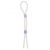 Прозрачное эрекционное кольцо-лассо SILICONE LASSO COCK RING DUAL BEADS - NMC - в Орехово-Зуево купить с доставкой