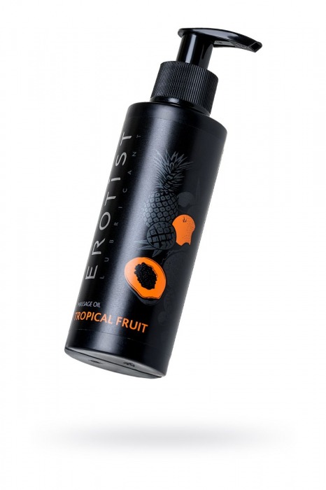 Массажное масло Erotist TROPICAL FRUIT с ароматом тропических фруктов - 150 мл. - Erotist Lubricants - купить с доставкой в Орехово-Зуево