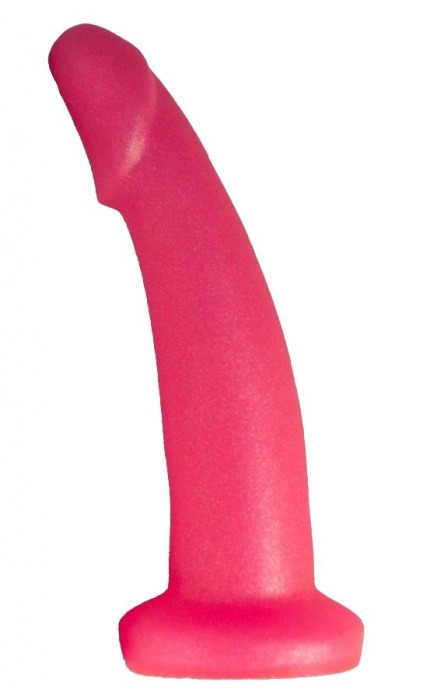 Розовый плаг-массажёр для простаты - 13,5 см. - LOVETOY (А-Полимер) - в Орехово-Зуево купить с доставкой