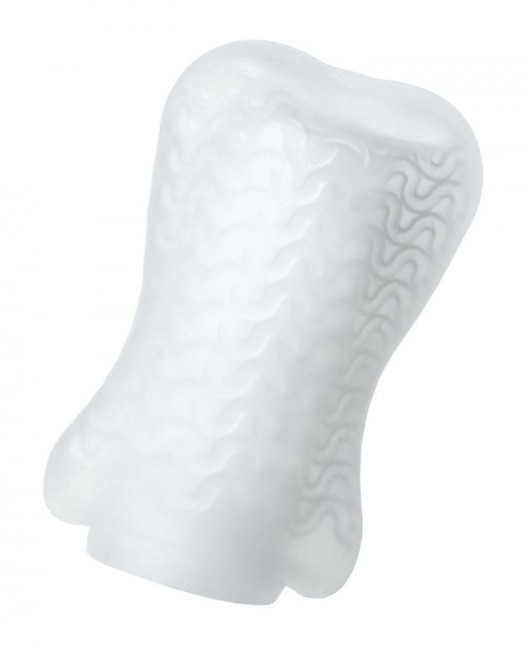 Белый мастурбатор A-Toys Pocket Wavy - A-toys - в Орехово-Зуево купить с доставкой