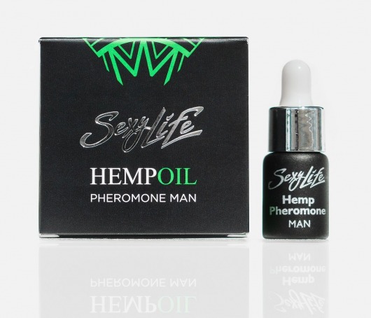 Мужские духи с феромонами Sexy Life HEMPOIL man - 5 мл. -  - Магазин феромонов в Орехово-Зуево