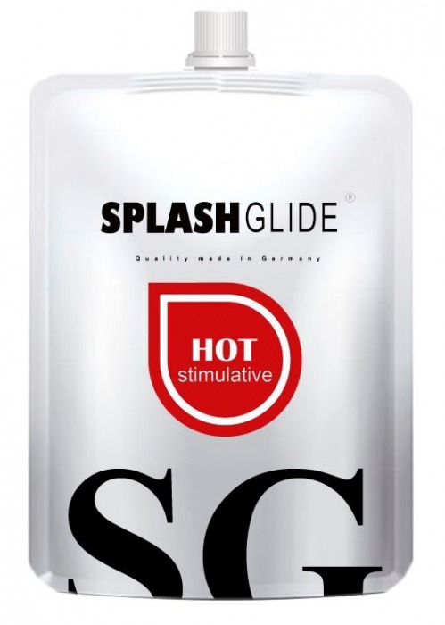 Возбуждающий лубрикант на водной основе Splashglide Hot Stimulative - 100 мл. - Splashglide - купить с доставкой в Орехово-Зуево