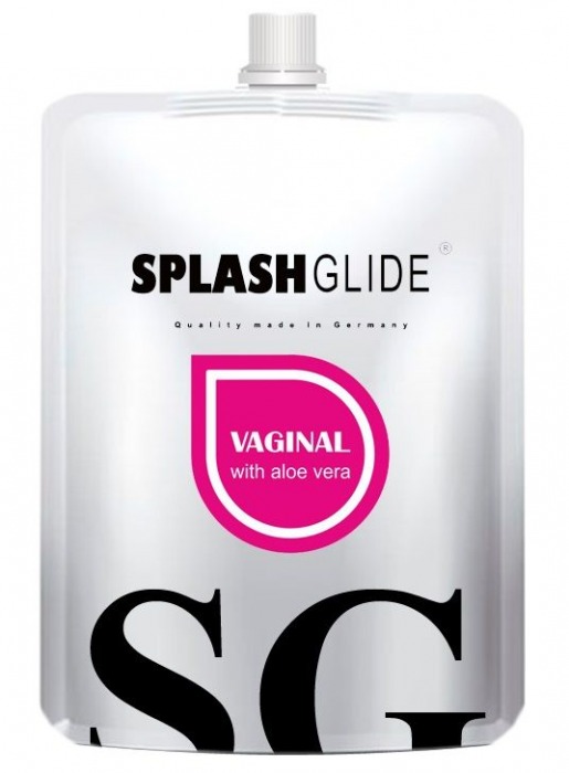 Ухаживающий лубрикант на водной основе Splashglide Vaginal With Aloe Vera - 100 мл. - Splashglide - купить с доставкой в Орехово-Зуево