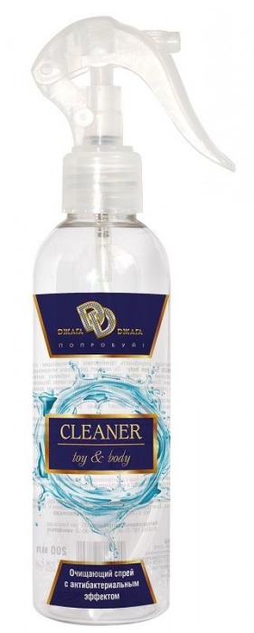 Очищающий спрей CLEANER toy and body - 200 мл. - БиоМед - купить с доставкой в Орехово-Зуево