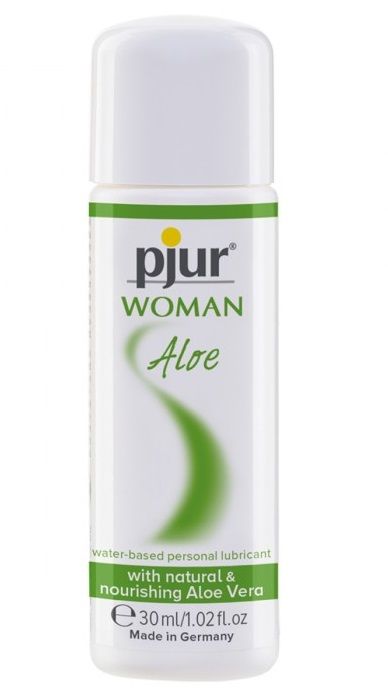 Лубрикант на водной основе pjur WOMAN Aloe - 30 мл. - Pjur - купить с доставкой в Орехово-Зуево