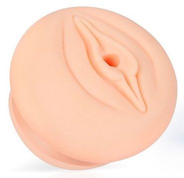 Телесная насадка-вагина на помпу - Sex Expert - в Орехово-Зуево купить с доставкой