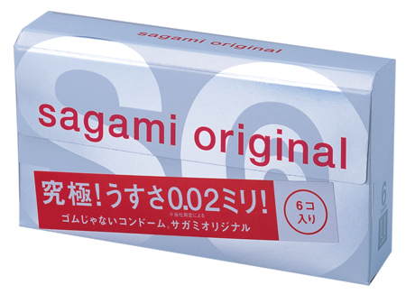 Ультратонкие презервативы Sagami Original - 6 шт. - Sagami - купить с доставкой в Орехово-Зуево