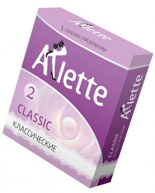 Классические презервативы Arlette Classic - 3 шт. - Arlette - купить с доставкой в Орехово-Зуево