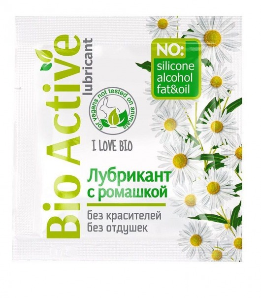 Пробник лубриканта на водной основе Bio Active - 3 гр. - Биоритм - купить с доставкой в Орехово-Зуево