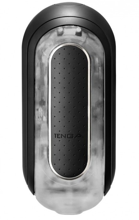 Черный мастурбатор Flip Zero с вибрацией - Tenga - в Орехово-Зуево купить с доставкой
