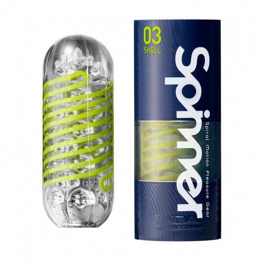 Мастурбатор SPINNER Shell - Tenga - в Орехово-Зуево купить с доставкой