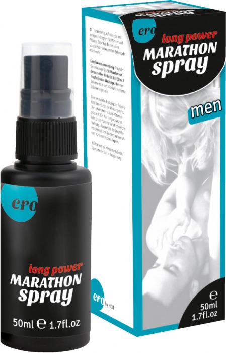 Пролонгирующий спрей для мужчин Long Power Marathon Spray - 50 мл. - Ero - купить с доставкой в Орехово-Зуево