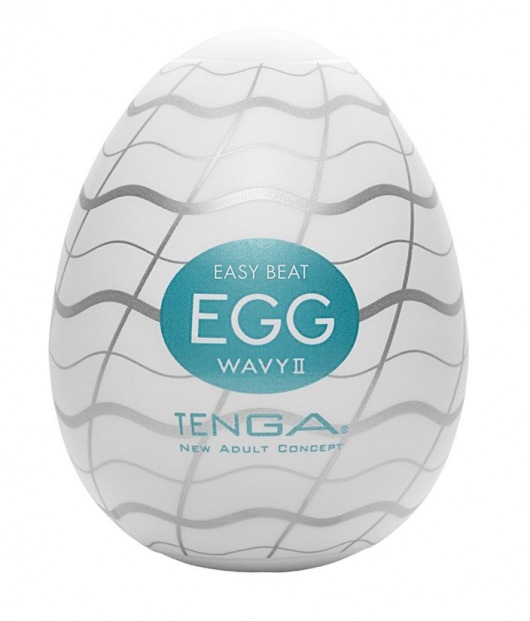 Мастурбатор-яйцо EGG Wavy II - Tenga - в Орехово-Зуево купить с доставкой