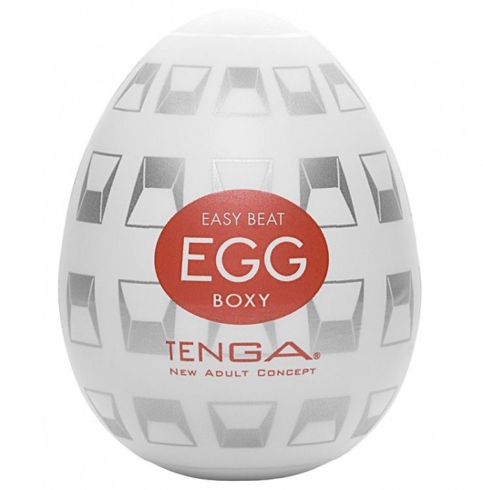 Мастурбатор-яйцо EGG Boxy - Tenga - в Орехово-Зуево купить с доставкой