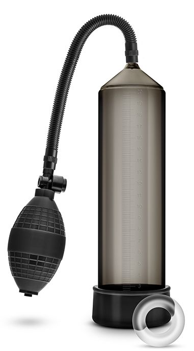 Черная вакуумная помпа VX101 Male Enhancement Pump - Blush Novelties - в Орехово-Зуево купить с доставкой