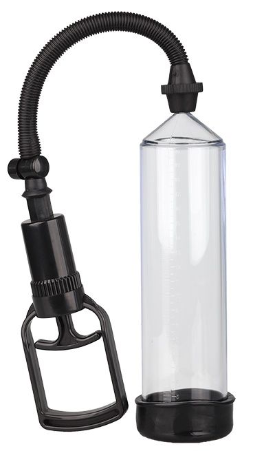 Прозрачная вакуумная помпа TRIGGER HANDLE PENIS PUMP - Dream Toys - в Орехово-Зуево купить с доставкой