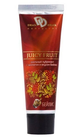 Интимный съедобный лубрикант JUICY FRUIT с ароматом  Бейлис  - 30 мл. - БиоМед - купить с доставкой в Орехово-Зуево