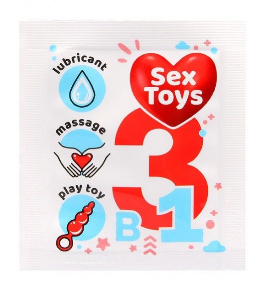 Гель-лубрикант на водной основе Sex Toys - 4 гр. - Биоритм - купить с доставкой в Орехово-Зуево