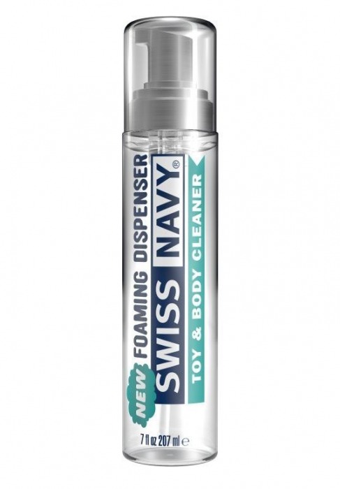 Очищающая пенка для игрушек и тела Swiss Navy Toy   Body Cleaner Foamer - 207 мл. - Swiss navy - купить с доставкой в Орехово-Зуево