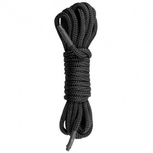 Черная веревка для бондажа Easytoys Bondage Rope - 5 м. - Easy toys - купить с доставкой в Орехово-Зуево