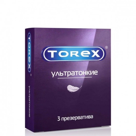 Презервативы Torex  Ультратонкие  - 3 шт. - Torex - купить с доставкой в Орехово-Зуево