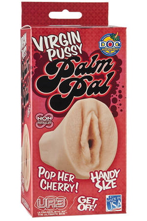 Мастурбатор-вагина Virgin Pussy ULTRASKYN Palm Pal - Doc Johnson - в Орехово-Зуево купить с доставкой