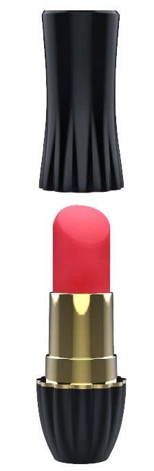 Клиторальный стимулятор-помада LIPSTICK - 9,3 см. - Dream Toys - купить с доставкой в Орехово-Зуево