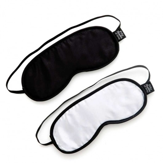 Набор из двух масок на глаза Soft Blindfold Twin Pack - Fifty Shades of Grey - купить с доставкой в Орехово-Зуево
