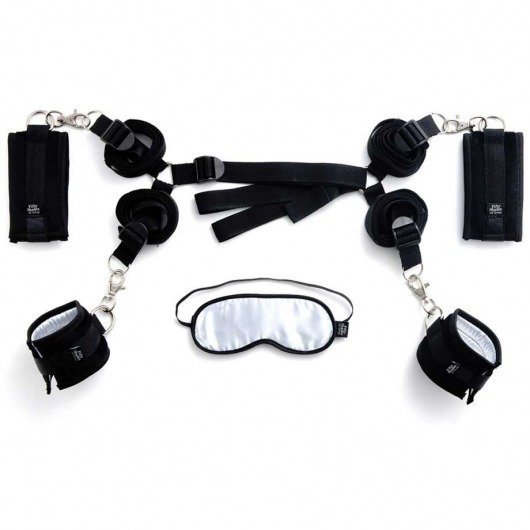 Комплект бондажа Under The Bed Restraints Kit - Fifty Shades of Grey - купить с доставкой в Орехово-Зуево