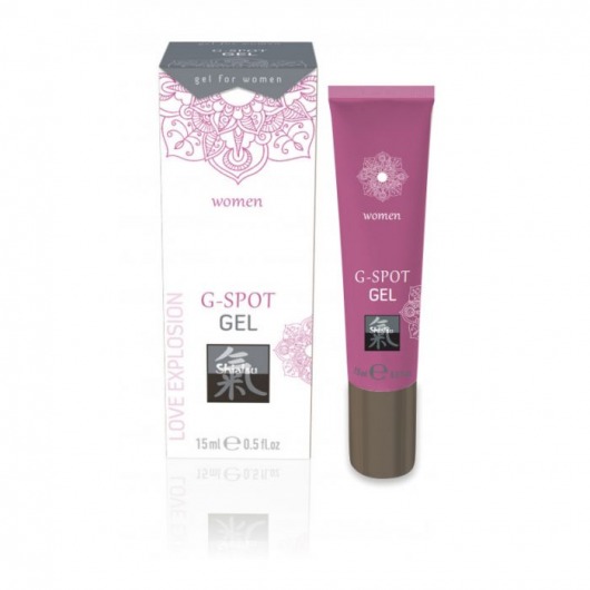 Возбуждающий интимный гель G-SPOT GEL - 15 мл. - Shiatsu - купить с доставкой в Орехово-Зуево