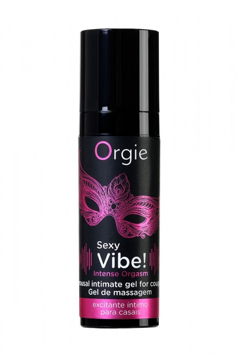 Гель для массажа ORGIE Sexy Vibe Intense Orgasm - 15 мл. - ORGIE - купить с доставкой в Орехово-Зуево