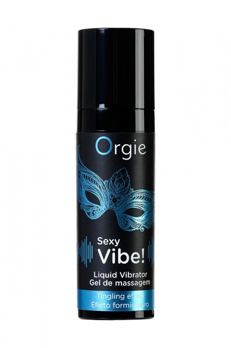 Гель для массажа ORGIE Sexy Vibe Liquid Vibrator с эффектом вибрации - 15 мл. - ORGIE - купить с доставкой в Орехово-Зуево