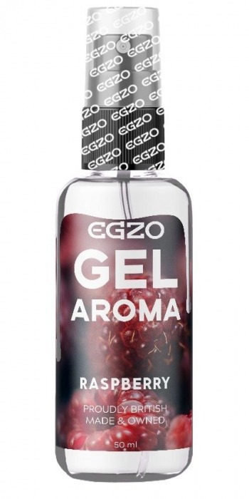Интимный лубрикант EGZO AROMA с ароматом малины - 50 мл. - EGZO - купить с доставкой в Орехово-Зуево