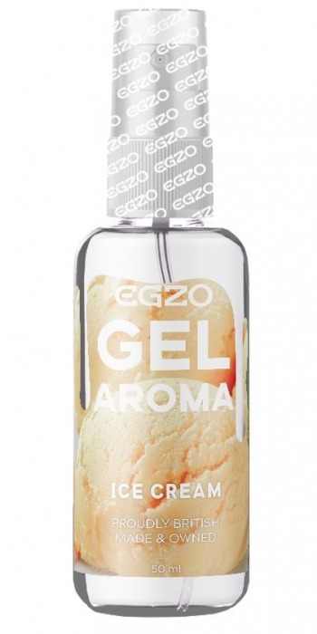 Интимный лубрикант EGZO AROMA с ароматом мороженого - 50 мл. - EGZO - купить с доставкой в Орехово-Зуево