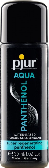 Лубрикант на водной основе с пантенолом pjur AQUA Panthenol - 30 мл. - Pjur - купить с доставкой в Орехово-Зуево